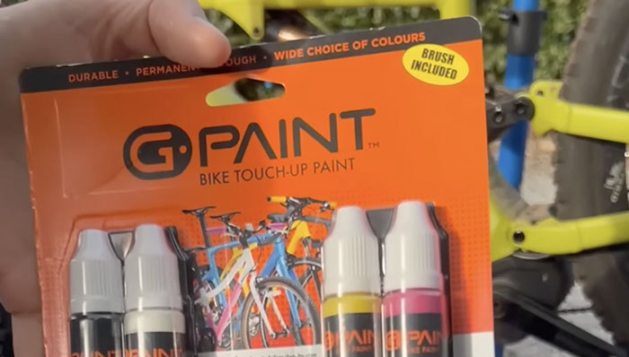 Bicycle paint chip repair hot sale